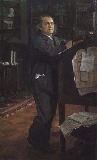 Valentin Serov Composer Alexander Serov France oil painting art